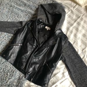 WORN ONCE | Cute Leather Jacket